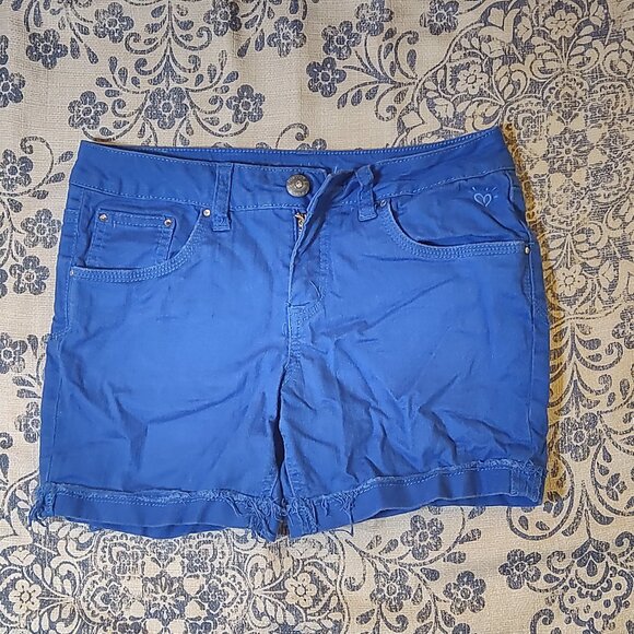 Justice Premium Jean Shorts Size 10 1/2 - Picture 2 of 5